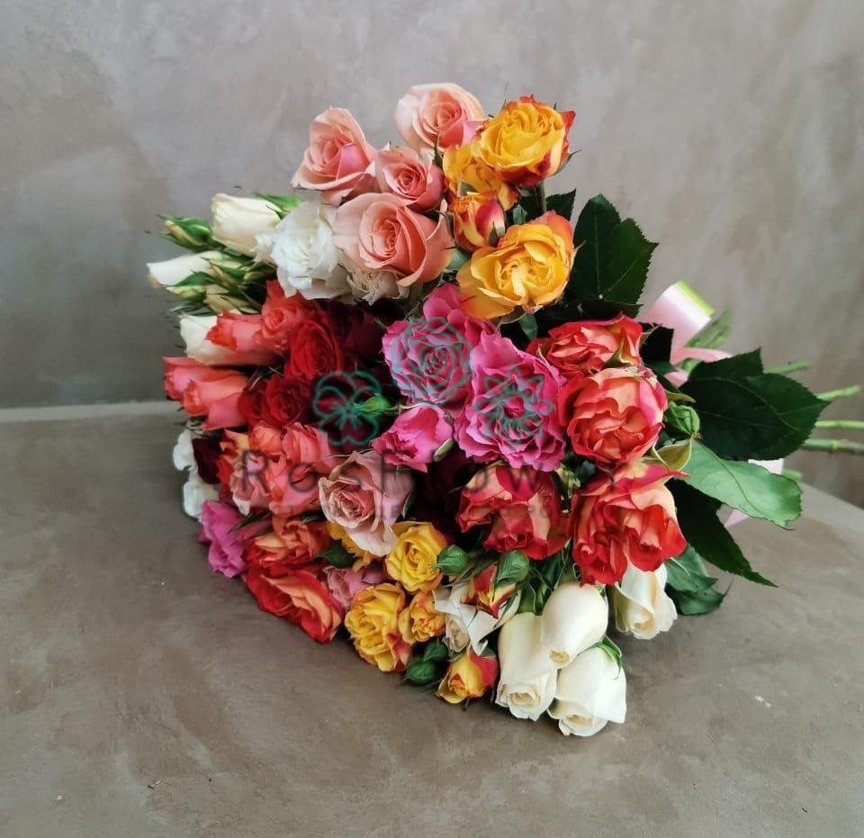 Букет цветов из: Розы в Калиновской