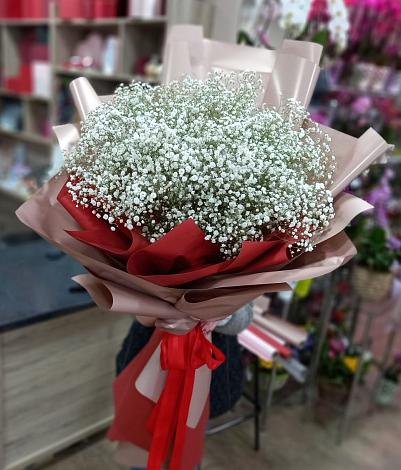 Букет цветов из: Гипсофила в Калиновской