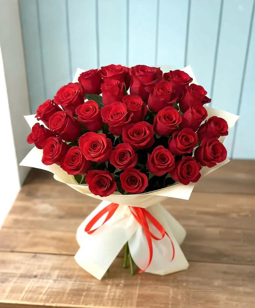 Букет 29 Красных роз в Калиновской