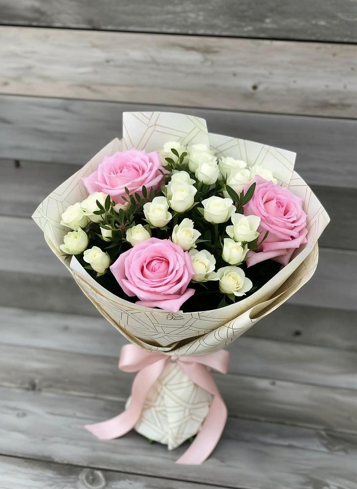 Букет цветов из: Розы в Калиновской