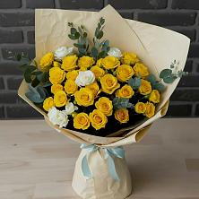 Букет цветов из:  Розы в Калиновской