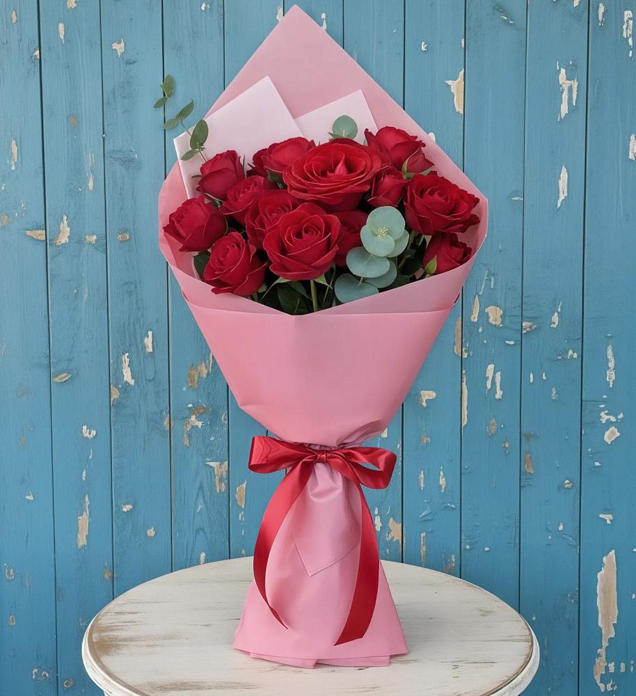 Букет цветов из: Розы в Калиновской