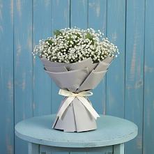 Букет цветов из:  Гипсофила в Калиновской