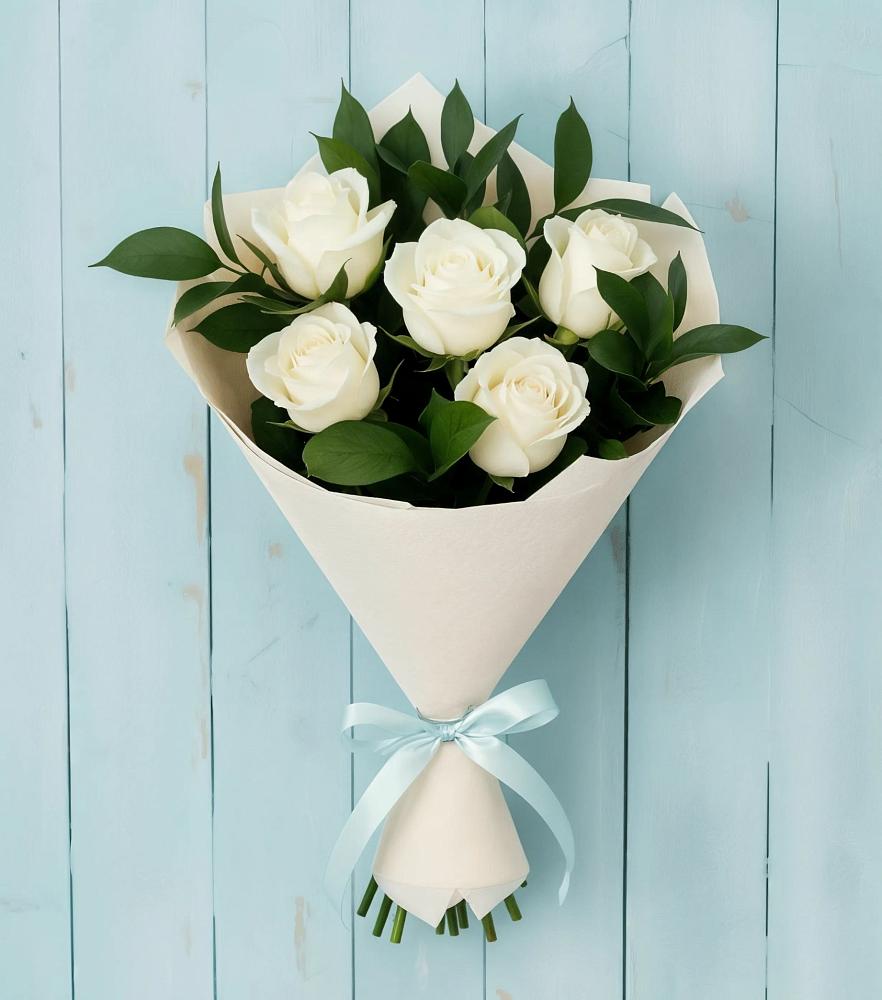 Букет цветов из: Розы в Калиновской