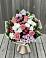 Букет цветов из: Альстромерии, Гвоздики, Розы и Хризантемы в Калиновской