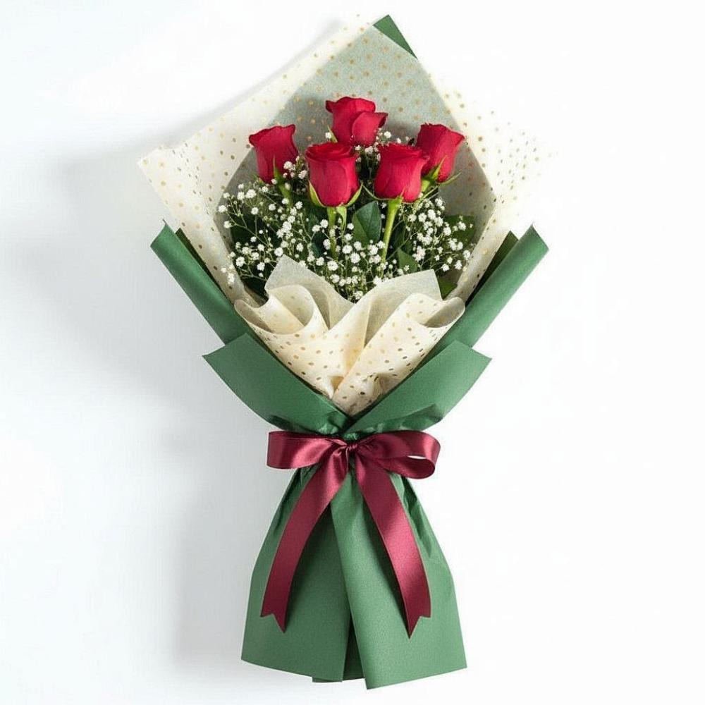 Букет цветов из: Розы в Калиновской