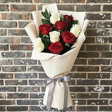 Букет цветов из:  Розы в Калиновской