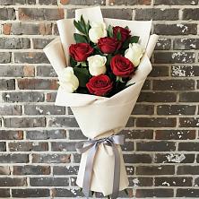 Букет цветов из:  Розы в Калиновской