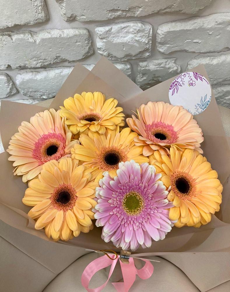 Букет цветов из: Герберы в Калиновской