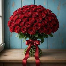 Букет Красные розы Блэк Меджик в Калиновской