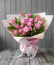 Букет Розовый кустик в Калиновской