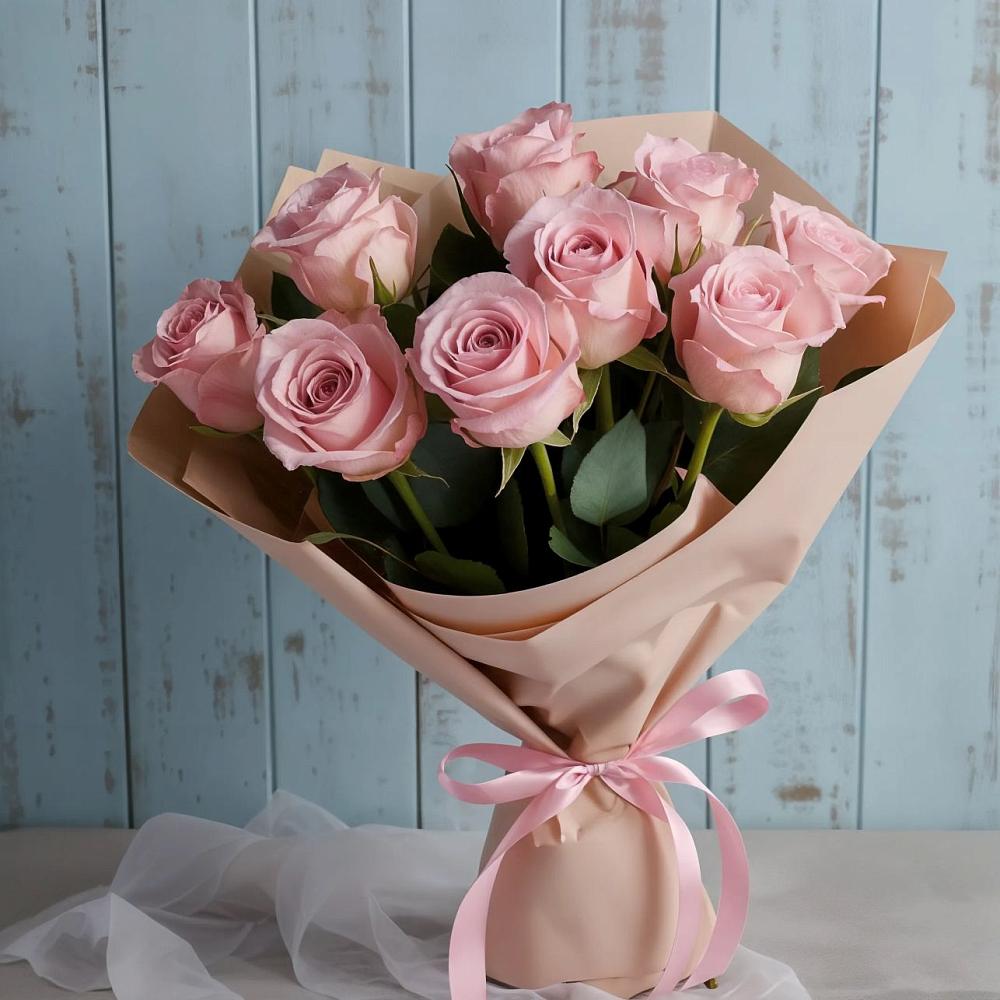 Букет цветов из: Розы в Калиновской