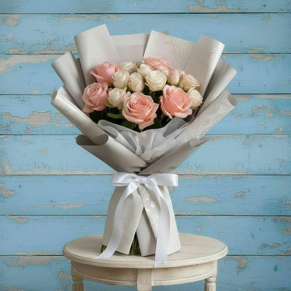 Букет цветов из: Розы в Калиновской