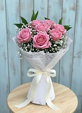 Букет цветов из:  Розы в Калиновской