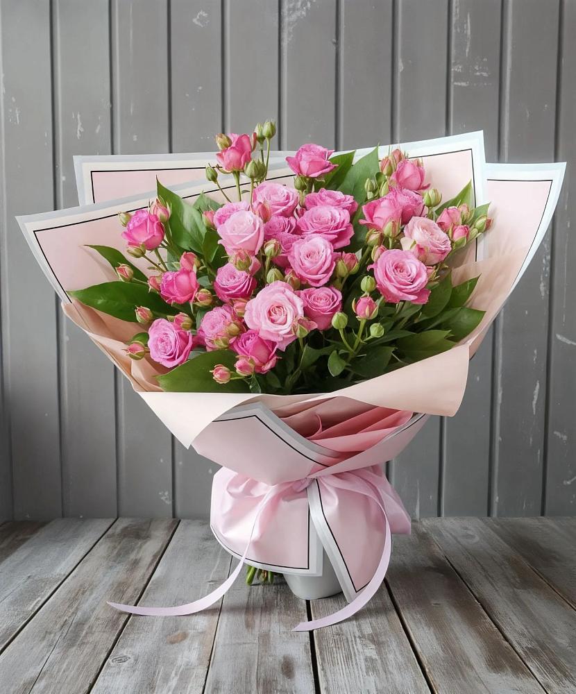 Букет Розовый кустик в Калиновской