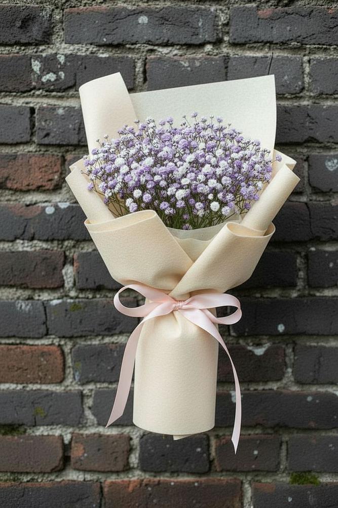 Букет цветов из: Гипсофила в Калиновской