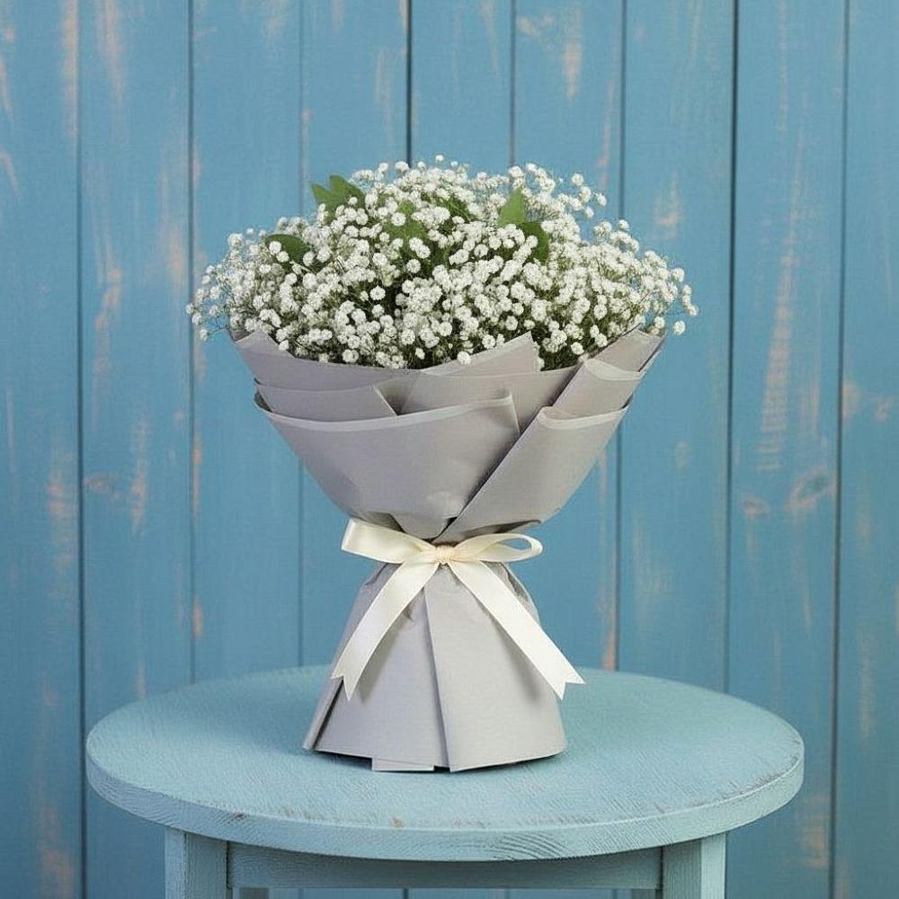 Букет цветов из: Гипсофила в Калиновской