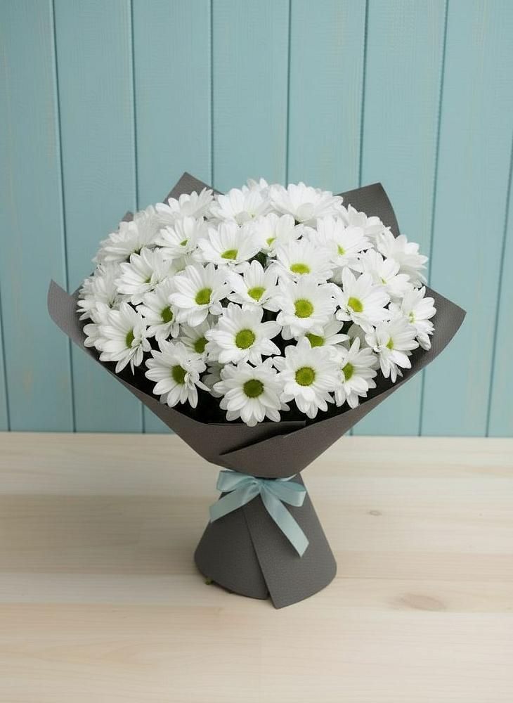 Букет цветов из: Хризантемы в Калиновской