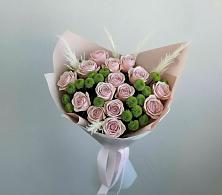 Букет цветов из:  Розы и Хризантемы в Калиновской