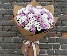 Букет цветов из:  Хризантемы #REPLACE_PRED# Калиновской