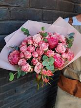 Букет цветов из:  Розы в Калиновской