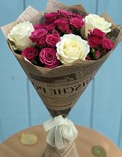 Букет цветов из:  Розы в Калиновской