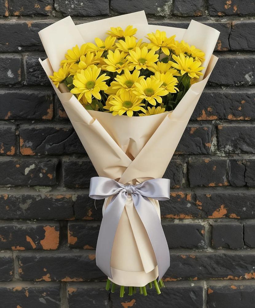 Букет цветов из: Хризантемы в Калиновской