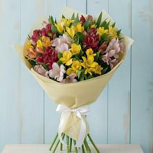 Букет цветов из:  Альстромерии в Калиновской