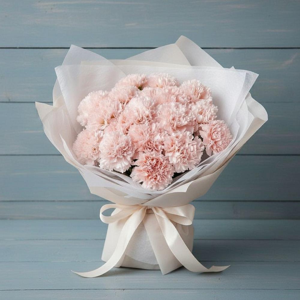 Букет цветов из: Гвоздики в Калиновской