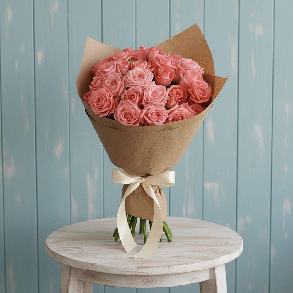 Букет цветов из: Розы в Калиновской