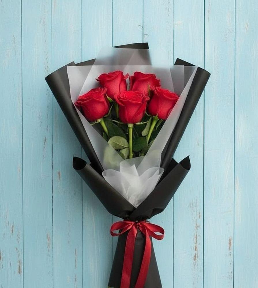 Букет цветов из: Розы в Калиновской