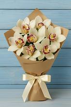 Букет цветов из:  Орхидеи и Розы в Калиновской