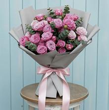 Букет цветов из:  Розы в Калиновской